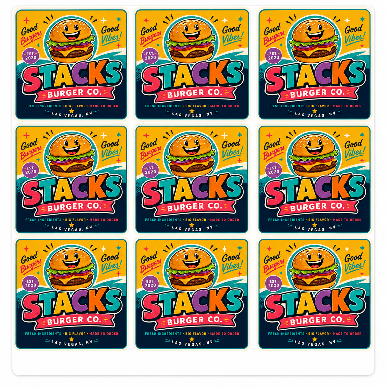 STICKERS SHEET
