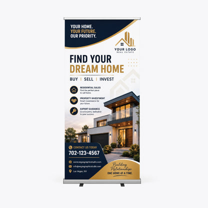 Retractable Banner Stand