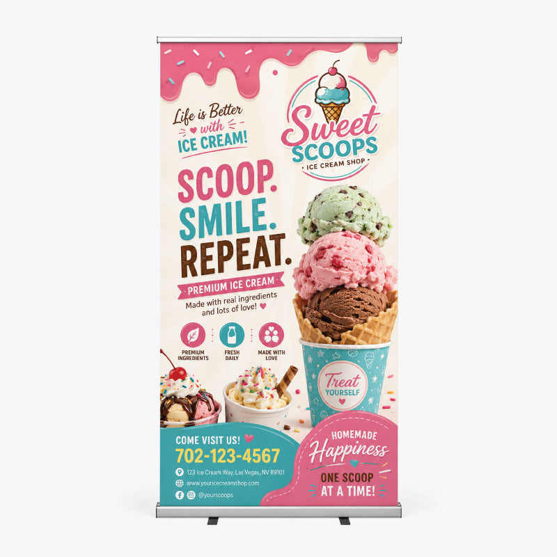 Retractable Banner Stand