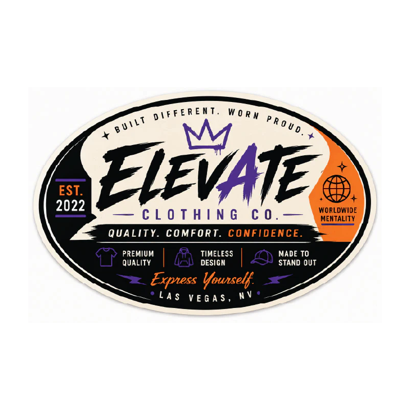 OVAL STICKERS